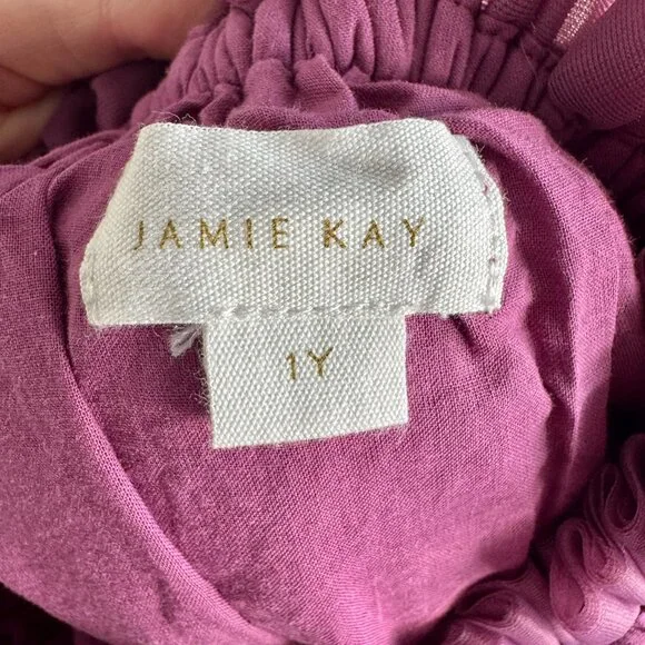 Jamie Kay Tutu Skirt | Plum Velvet Bow | Layered Tulle | 2Y | GUC - Picture 2 of 4